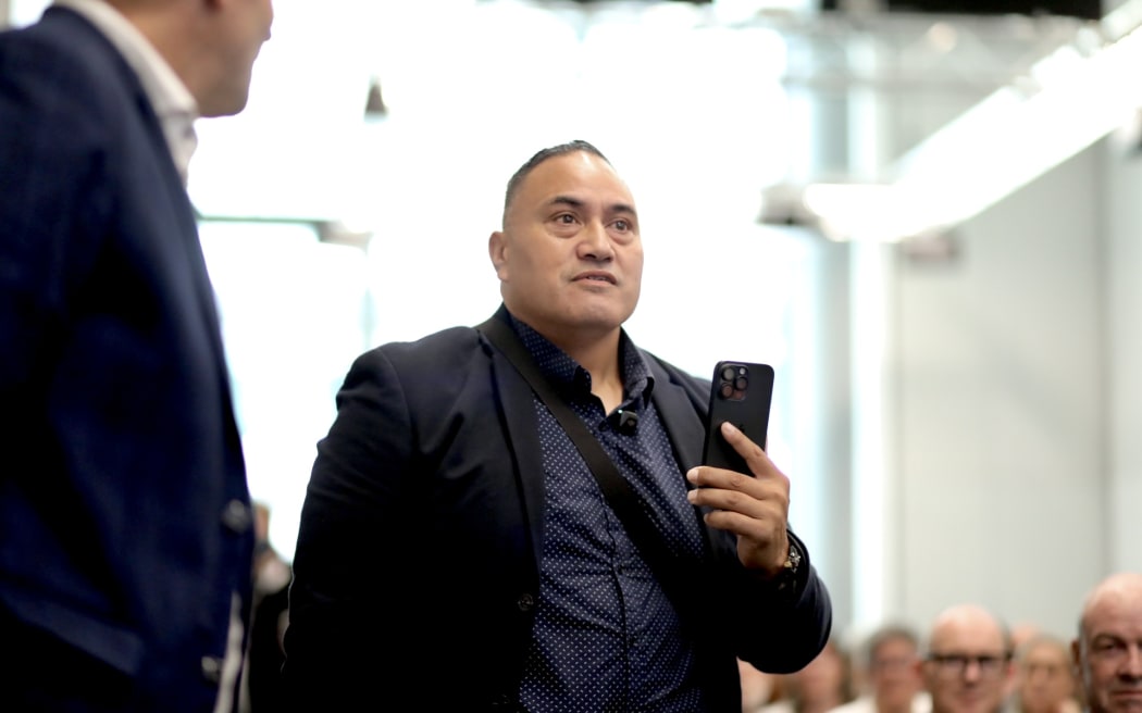 Protester Karl Mokaraka