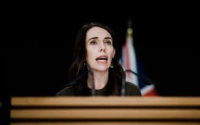 Prime Minister Jacinda Ardern at a post-Cabinet media briefing. 22/06/20