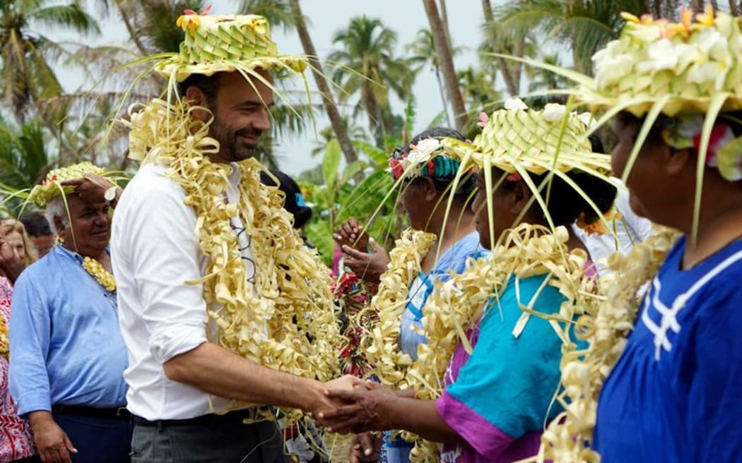 Edouard Philippe in New Caledonia.
