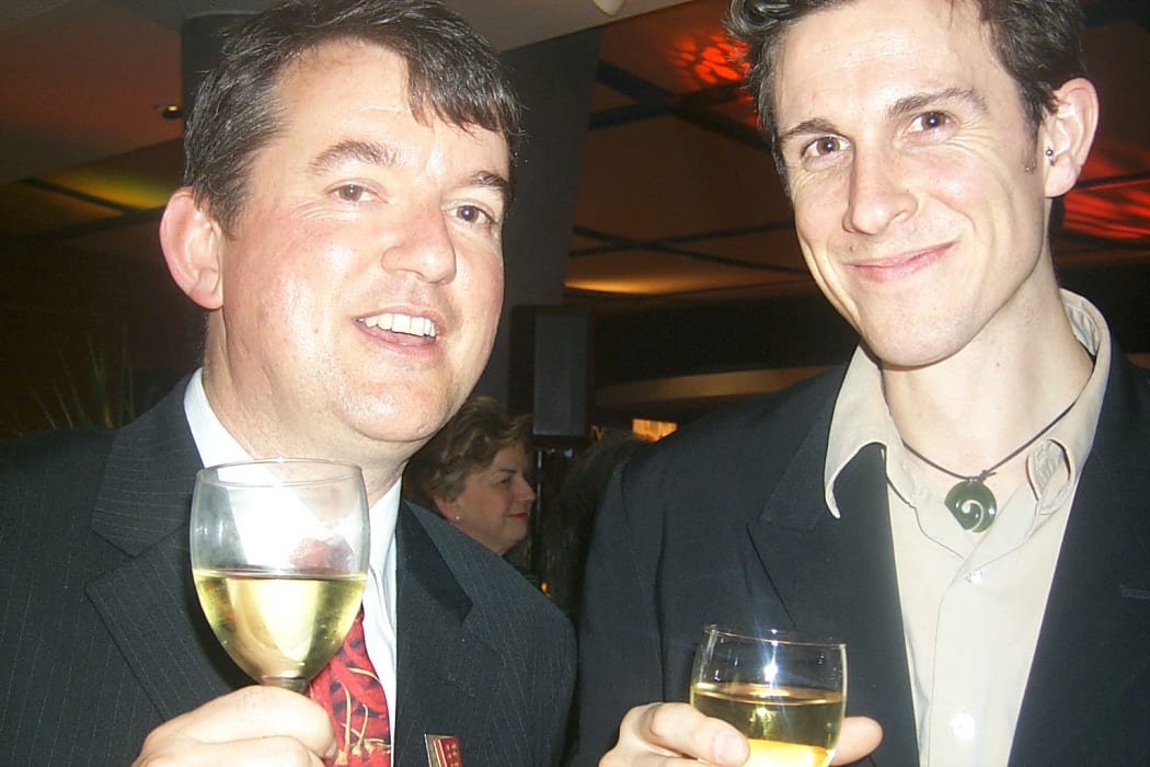 Gavin McLean and Kynan Gentry in 2009.