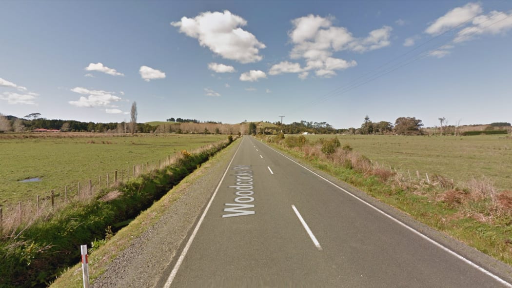 A motorcyclist has died after a crash on Woodcocks Rd, on the Kaipara Flats, today.