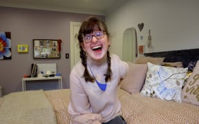 Sarah Dalton at home