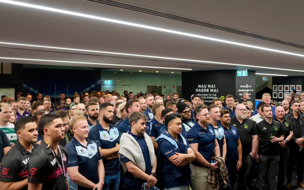 Purchas Cup welcome and powhiri event at the All Blacks Experience.
