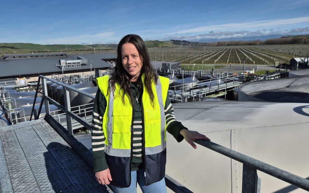 Selaks winemaker Kate Curd.