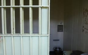 A cell in Mt Eden Prison.