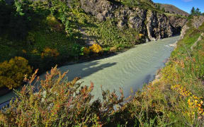 Waiau River gorge, Hanmer Springs, Canterbury, New Zealand