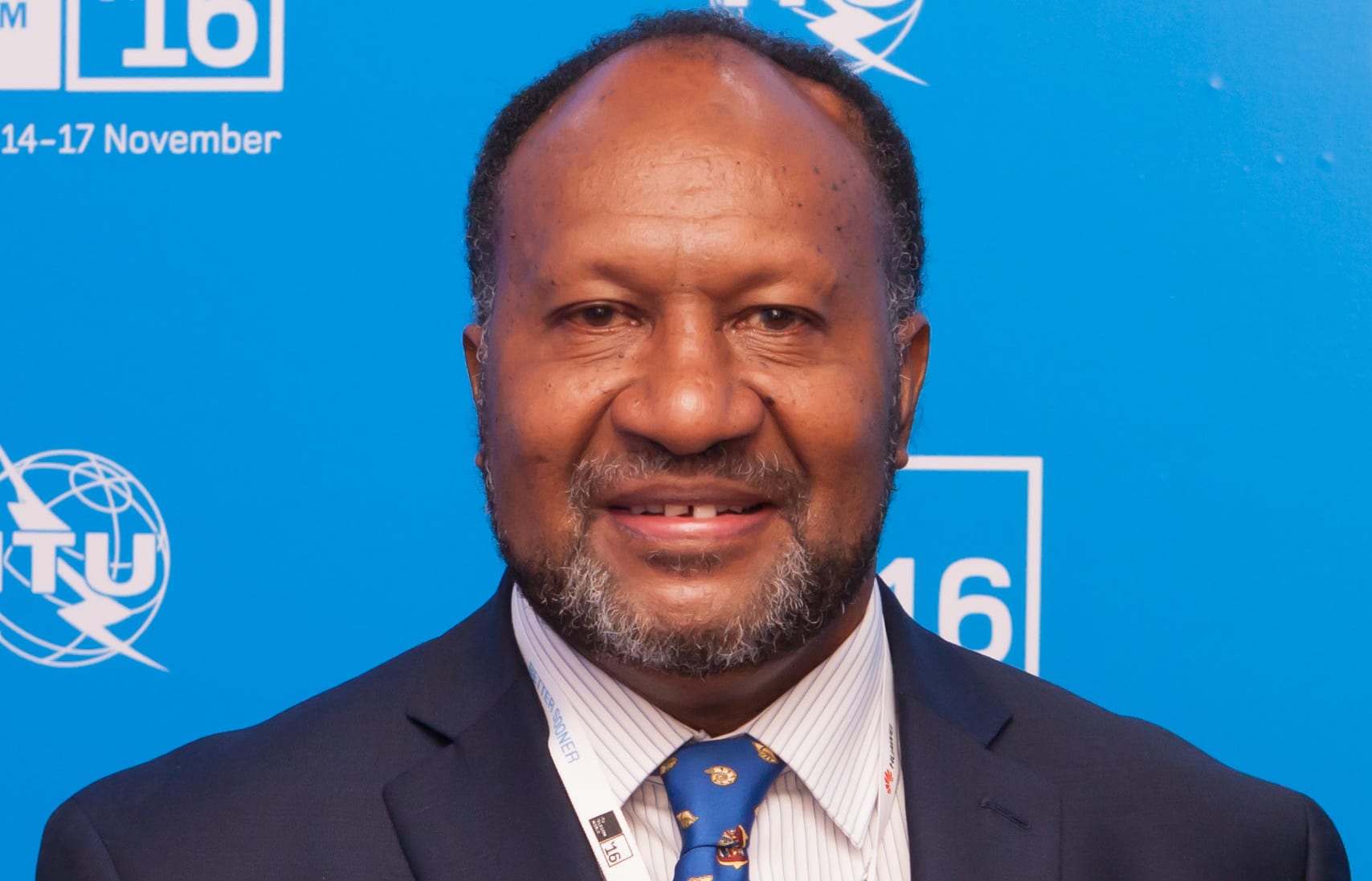 The Prime Minister of Vanuatu Charlot Salwai.