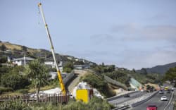 Transmission Gully construction