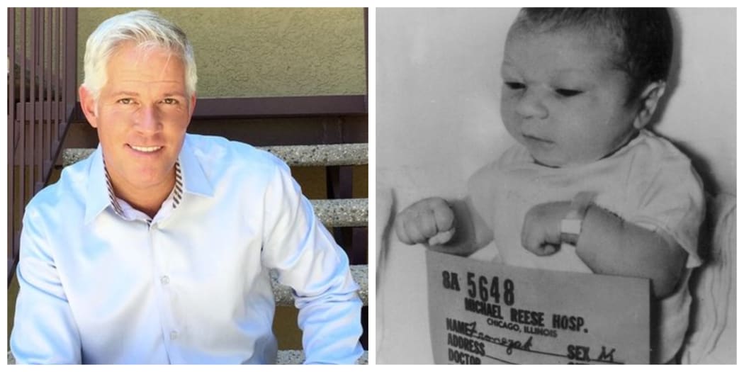 Paul Fronczak and the only image of the real baby Paul Fronczak
