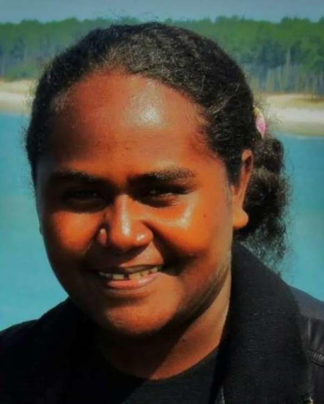 Lanelle Tanangada MP for Gizo Kolombangara Constituency. May 2018.