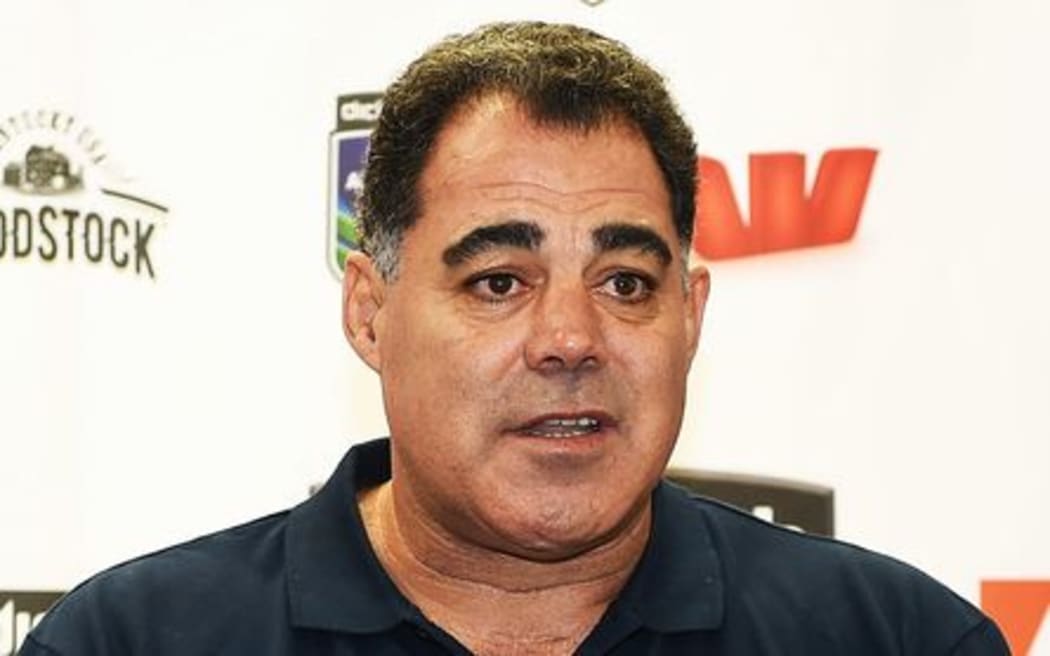 Kangaroos coach Mal Meninga, pictured here during the 2016 NRL Auckland Nines draw announcement in Auckland, Wednesday, 18 November 2015. Copyright photo: Andrew Cornaga / www.photosport.nz