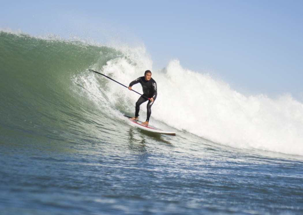 Peter Boyd has been a surf life saver since 1984, and started Ngāti Porou Surf Life Saving Club six years ago to cover the remote, and dangerous Ōnepoto beach.