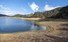 Watercare's Mangatawhiri dam in the Hunua Ranges.