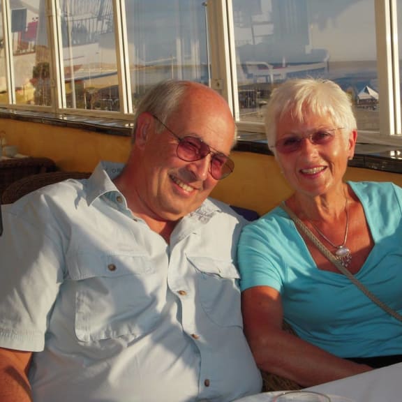 Nigel and Cynthia Charlton were among the seven helicopter crash victims.