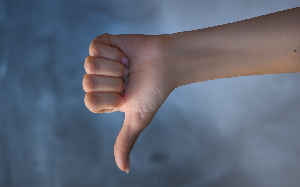 Thumbs down