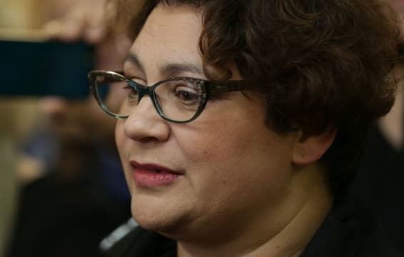 Metiria Turei after announcing she was resigning as Green co-leader.