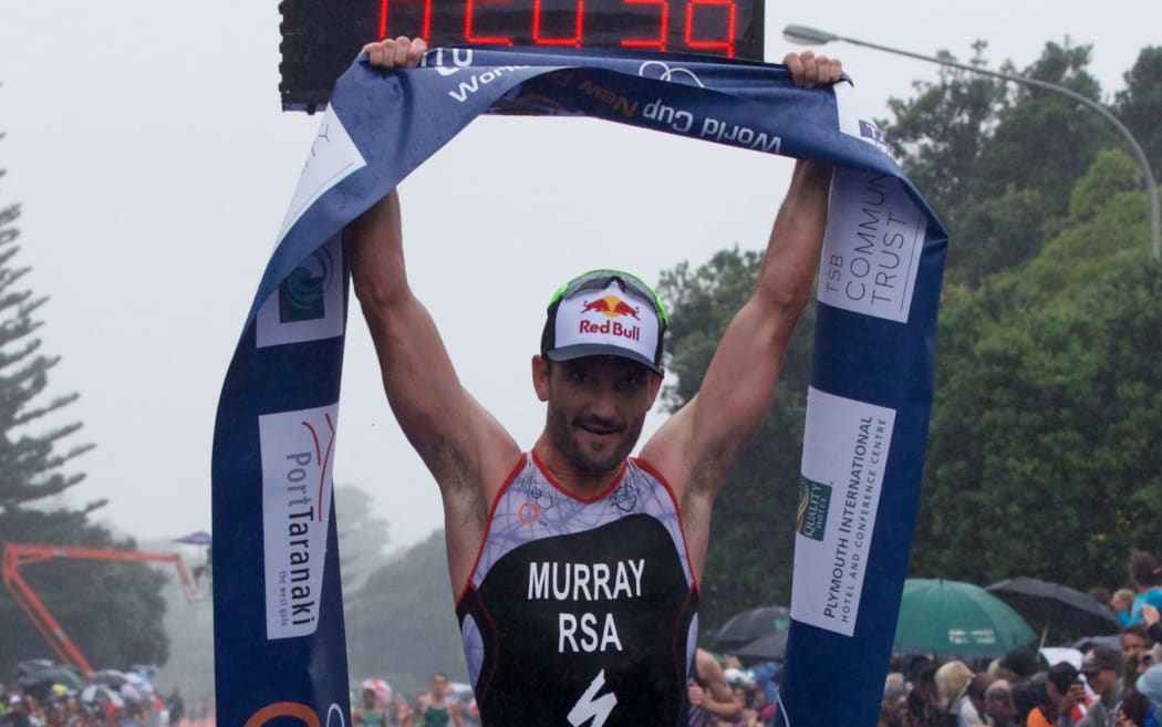 Men's winner Richard Murray of South Africa.