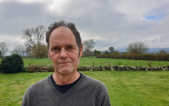 Environmentalist Angus Robson is campaigning against winter cropping.