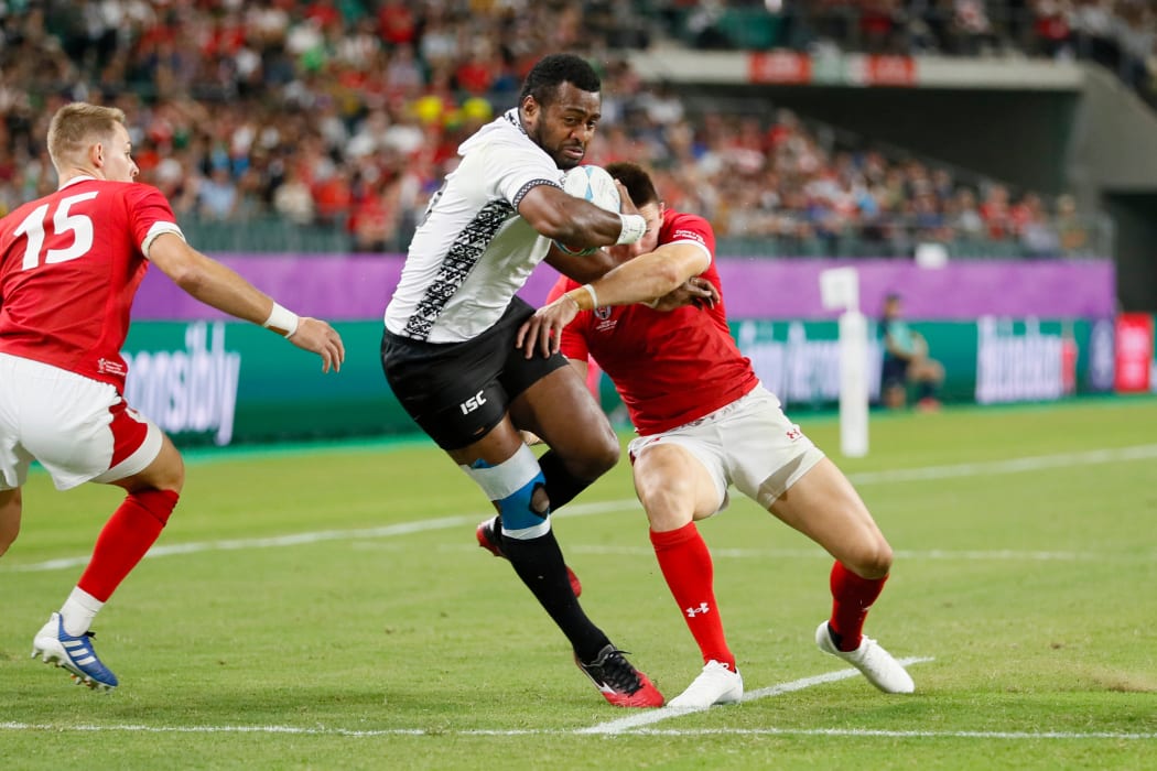 Kini Murimurivalu scored Fiji's second try.