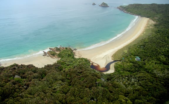 4lhz4nh home is an island p27 whenua hou s landing beach waikoropupu neville peat jpg