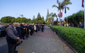 Flag-raising ceremony for Polyfest 2025