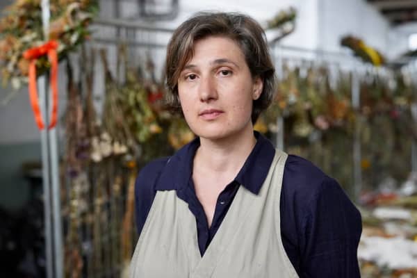 Nina Sanadze is channelling her community's grief through art.