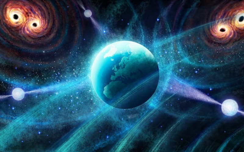 Scientists pick up shock waves from distant colliding galaxies | RNZ