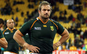 Springbok Jannie du Plessis.