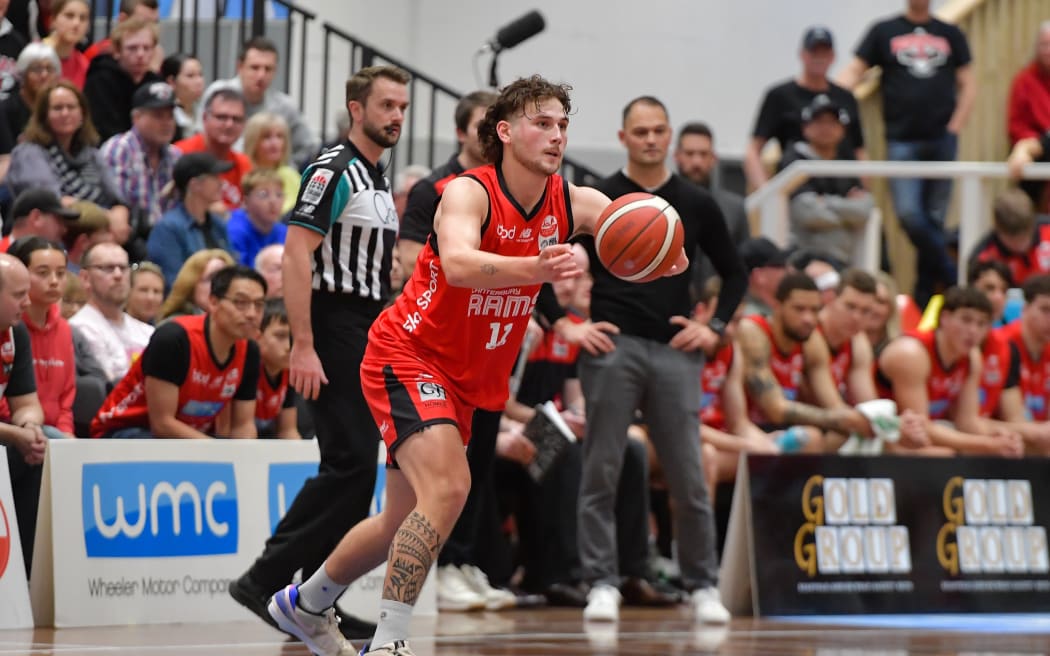 Kaia Isaac of the Rams during the NZNBL Final