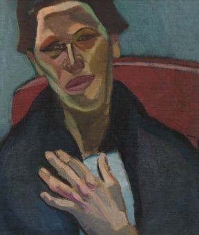 Edith Collier ‘The Spanish Woman’ 1920-1921, oil on board