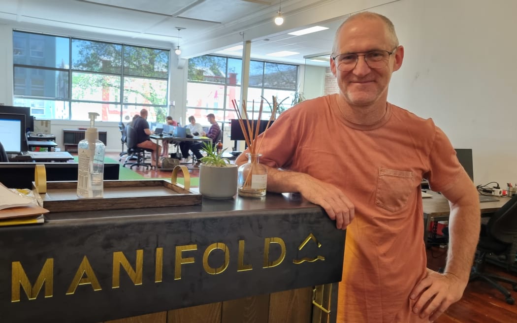 Owner of the co-working space Manifold, Graham Nelson, says there is so much demand for remote working the business is expanding.