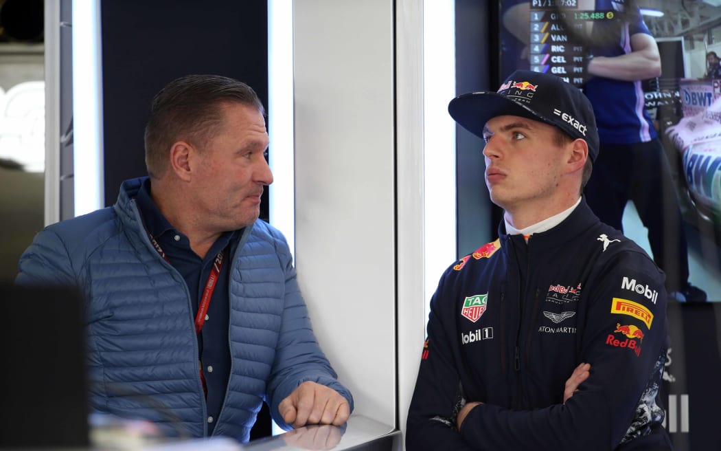 Jos and Max Verstappen.