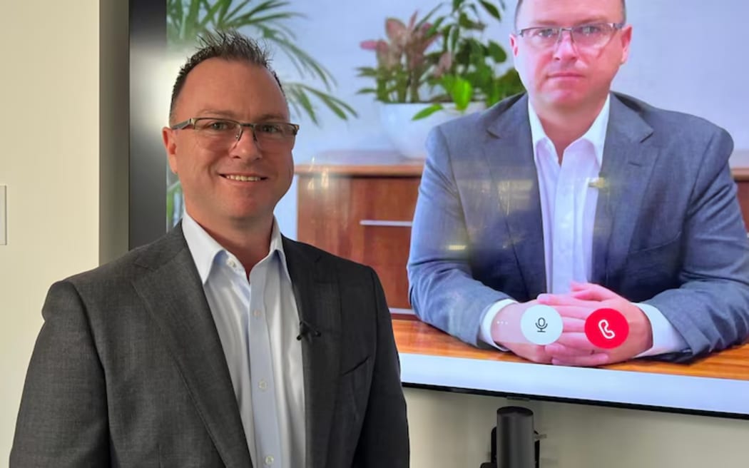 Westbourne Grammar principal Adrian Camm has turned himself into a chatbot on the school's website.