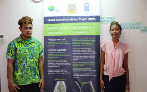 Palaku Vaolilo Sakaio (left) and Tanu Sumeo.