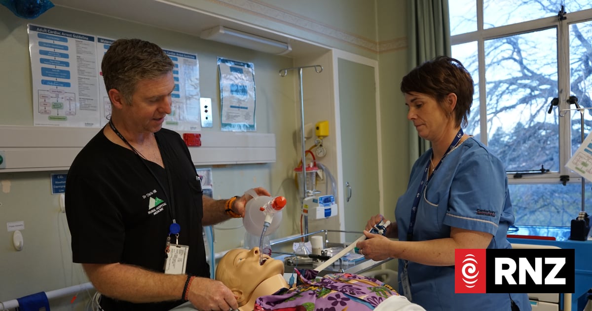 Country Life: How two fake rooms inside Ashburton Hospital are helping keep rural medicine alive
