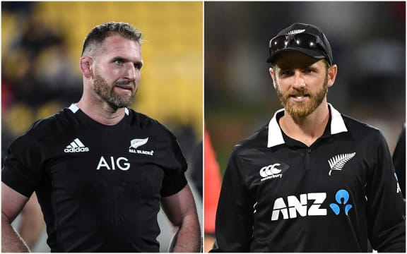 All Blacks captain Kieran Read and Black Caps captain Kane Williamson.