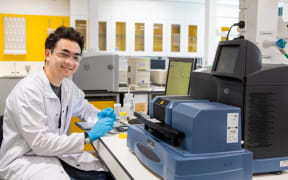 University of Canterbury student Andy Park