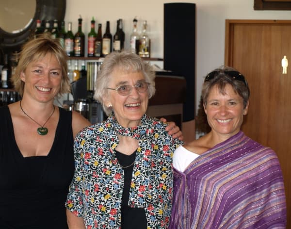 Wendy and Sue at Mum Cicely's 80th birthday.