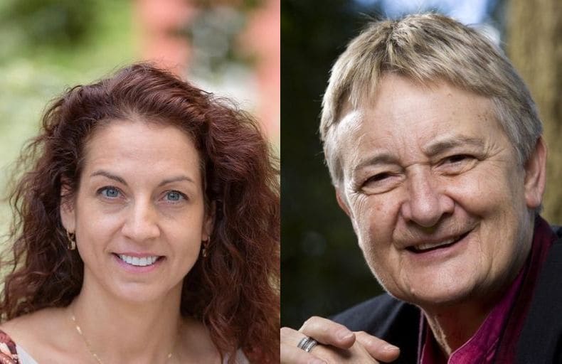 American ethnographer Kristen Ghodsee and New Zealand activist-writer Marilyn Waring