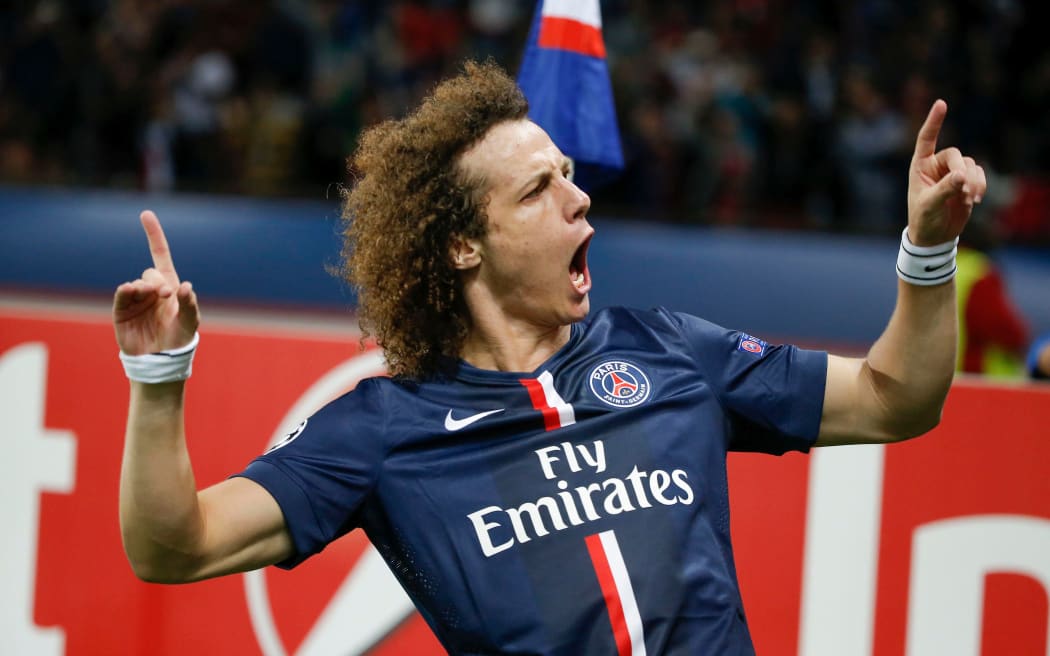 Brazilian footballer David Luiz.