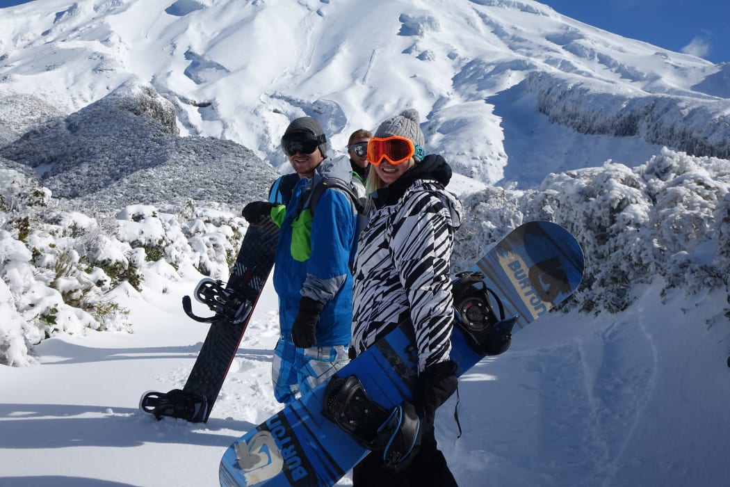 Andy Mavin and Krissy Benjamin had just return to NZ from 45C heat in Las Vegas.