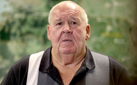 Ōtorohanga District Council Mayor Rodney Dow speaking after flooding and wild weather, on 14 February, 2026.