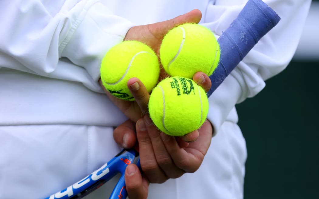 Wimbledon tennis balls.