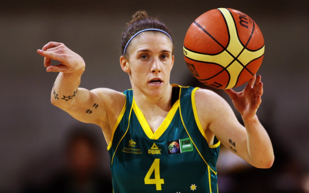 Opals guard Natalie Hurst in 2009.
