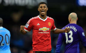 Manchester United forward Marcus Rashford.