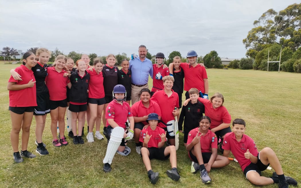 Jason Miles says he will miss joining the children out on the cricket field when he takes two years leave from Kaiapoi North School next year.