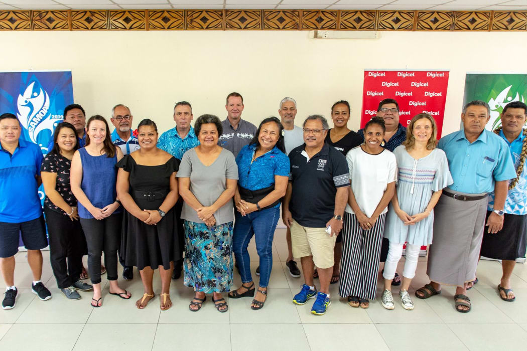 Chef de Missions from 13 Pacific Games Associations visited Apia.