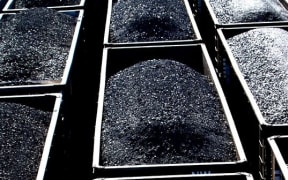 Coal in wagons