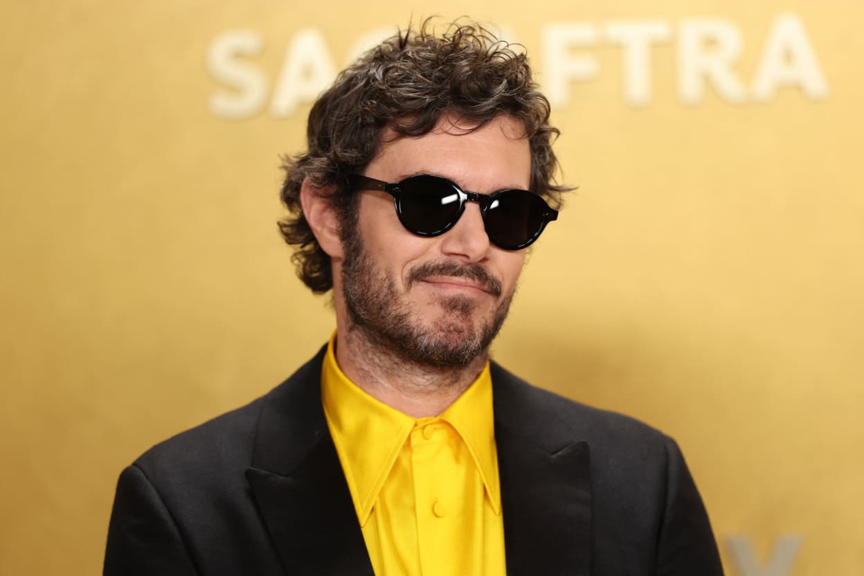 US actor Adam Brody attends the 32nd Annual Actor Awards at the Shrine Auditorium in Los Angeles on March 1, 2026. (Photo by Patrick T. Fallon / AFP)
