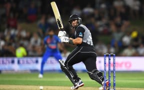 Ross Taylor during the New Zealand Black Caps v India.